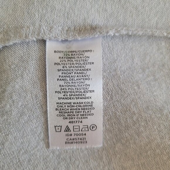 Loft Light Gray Wrap-style Sweater - Picture 5 of 5